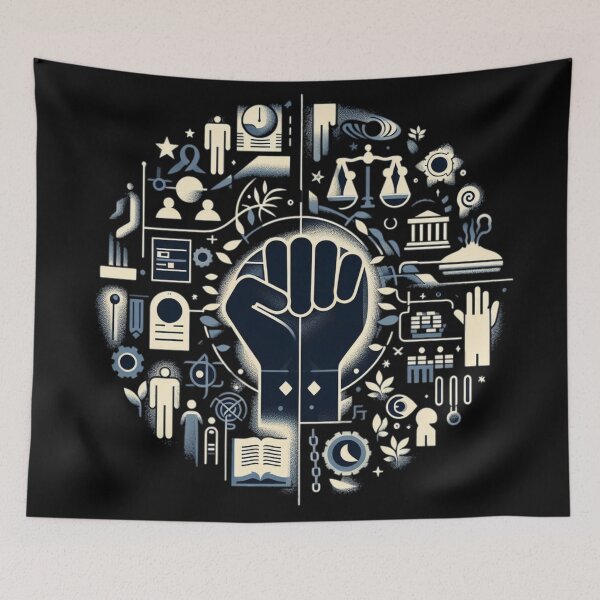 Item preview, You will wake up and we will unite for justice and peace. Wake up for your humanity designed and sold by elrashedy007.