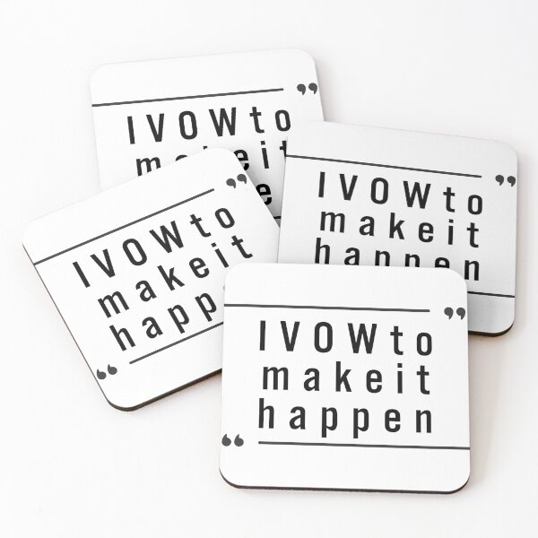 Item preview, I Vow to Make it Happen designed and sold by SarcastiCrafts.