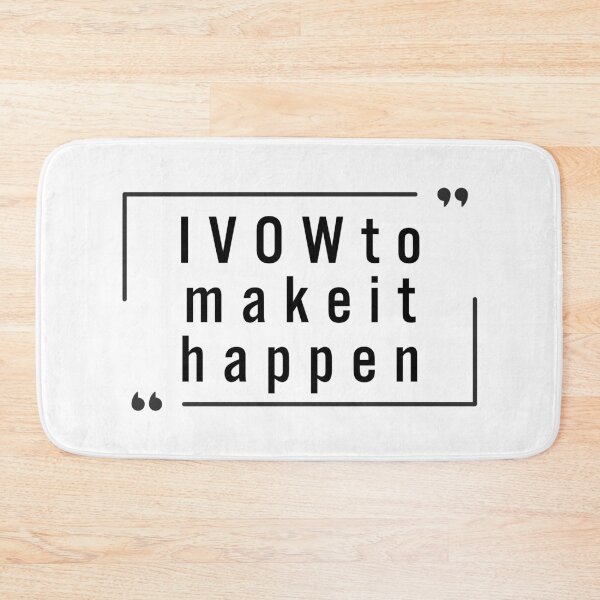 Item preview, I Vow to Make it Happen designed and sold by SarcastiCrafts.