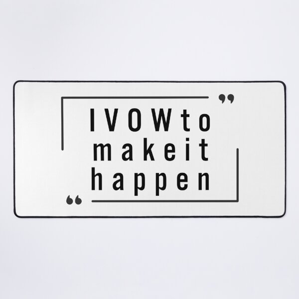 Item preview, I Vow to Make it Happen designed and sold by SarcastiCrafts.
