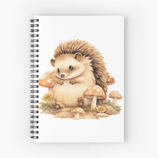 Artikelvorschau, Niedlicher Igel und Pilze entworfen und verkauft von TheAnimalZ00.