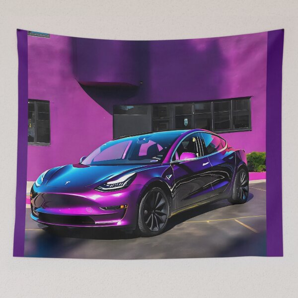 Item preview, Tesla Model 3 in Purple designed and sold by Dan Farsaci.