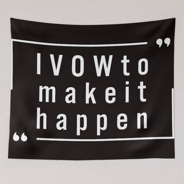 Item preview, I Vow to Make it Happen designed and sold by SarcastiCrafts.