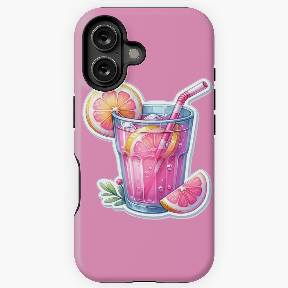 Sparkling Lime Soda Tough Case for iPhone®