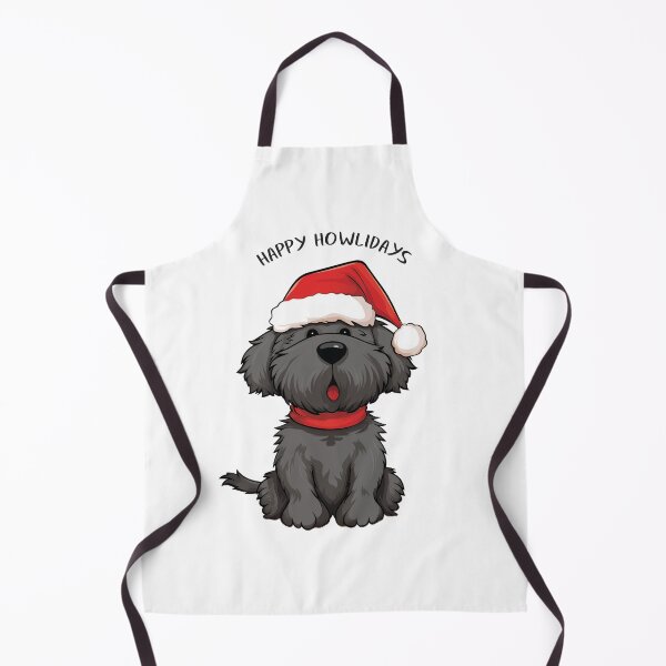 Item preview, Funny Cute Black Christmas Dog - 'Happy Howlidays' designed and sold by wotsthis.