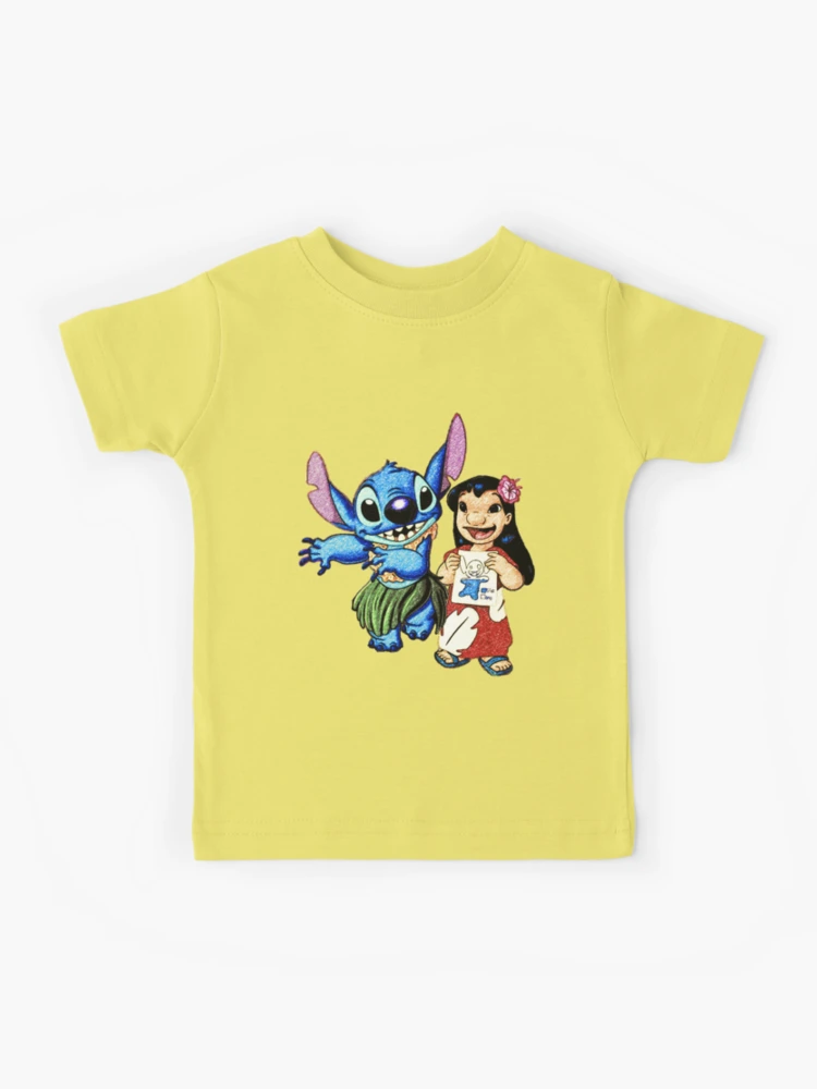 Dazzling Stitch Shirt, Sunflower Shirt, Disney Shirt, Stitch Kids