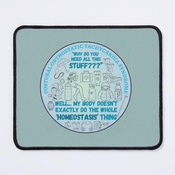 Item preview, All My Stuff - POTS Awareness Sticker designed and sold by blankslategardn.
