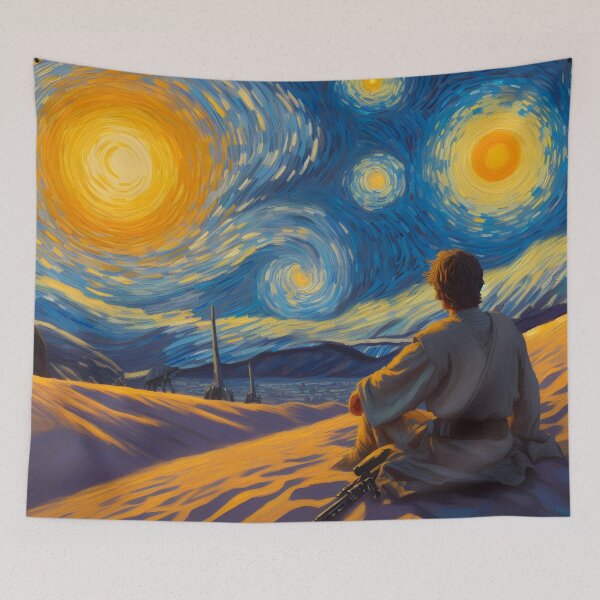 Item preview, Starry Tatooine designed and sold by STLArtistsColl.
