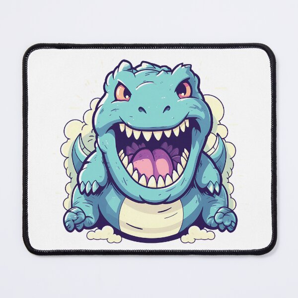 Item preview, Cute Blue Godzilla Cartoon designed and sold by Changgey.