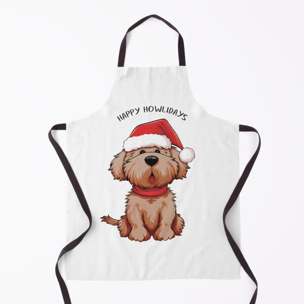 Item preview, Funny Cute Ruby Red Christmas Dog - 'Happy Howlidays' designed and sold by wotsthis.