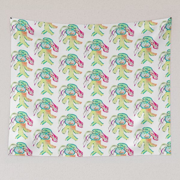 Item preview, Happy crazy rag tag baby  designed and sold by Tonyasartprints.