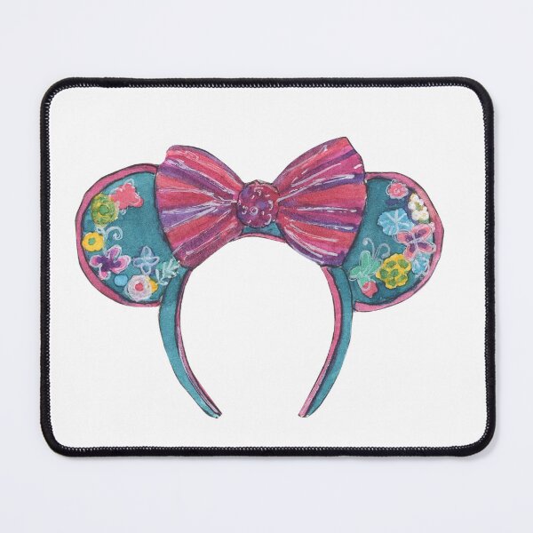 Item preview, Watercolor Minnie Ears: Floral  designed and sold by elizabethhomme.
