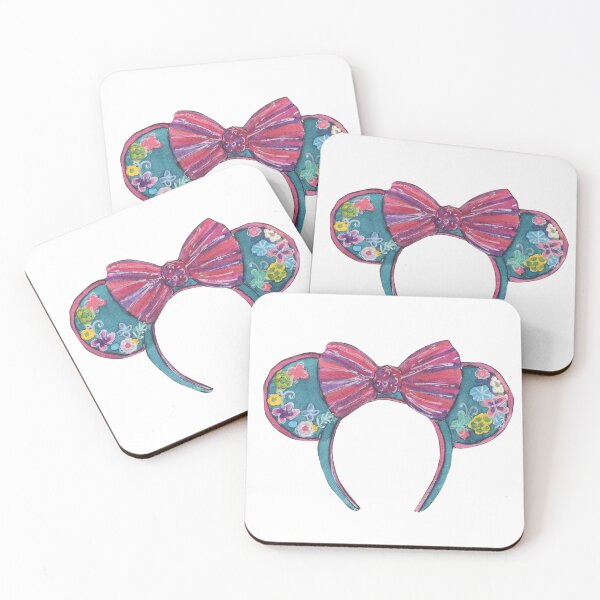 Item preview, Watercolor Minnie Ears: Floral  designed and sold by elizabethhomme.
