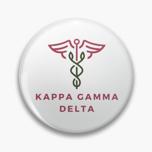 Item preview, KGD Caduceus designed and sold by KGD Theta Chapter.