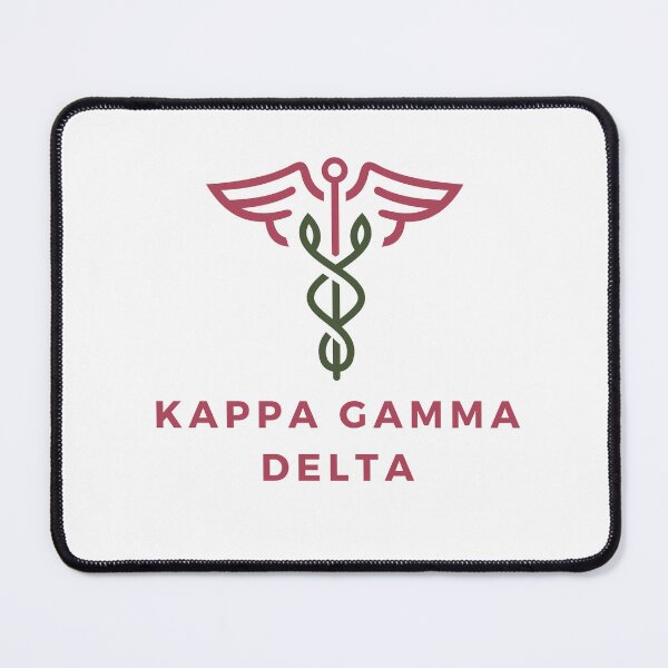 Item preview, KGD Caduceus designed and sold by KGD Theta Chapter.