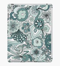 Retro Flowery Colouring Book iPad Case/Skin