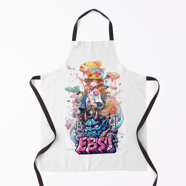Item preview, Vibrant Ebisu Artwork with Koi and Oni. designed and sold by Jittiwat Chunchuawong.