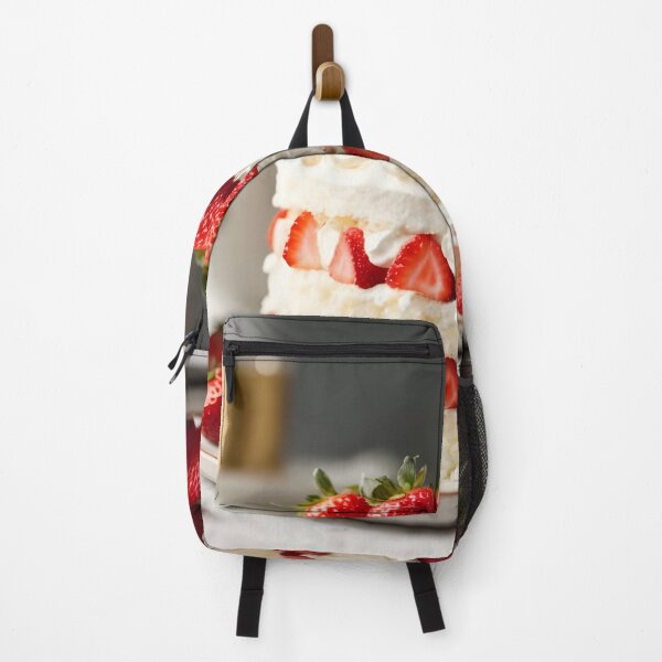 Item preview, Cream cake with strawberries decorated on table. designed and sold by Jayjaynaenae.