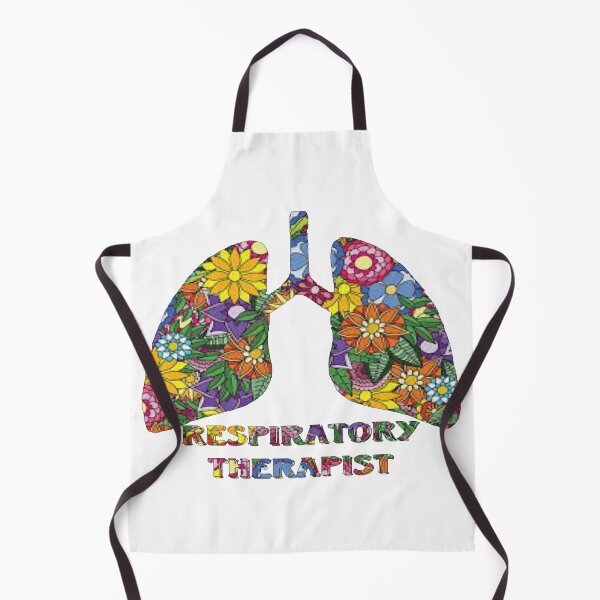 Item preview, Colorful Floral Respiratory Therapist designed and sold by natnat7w.