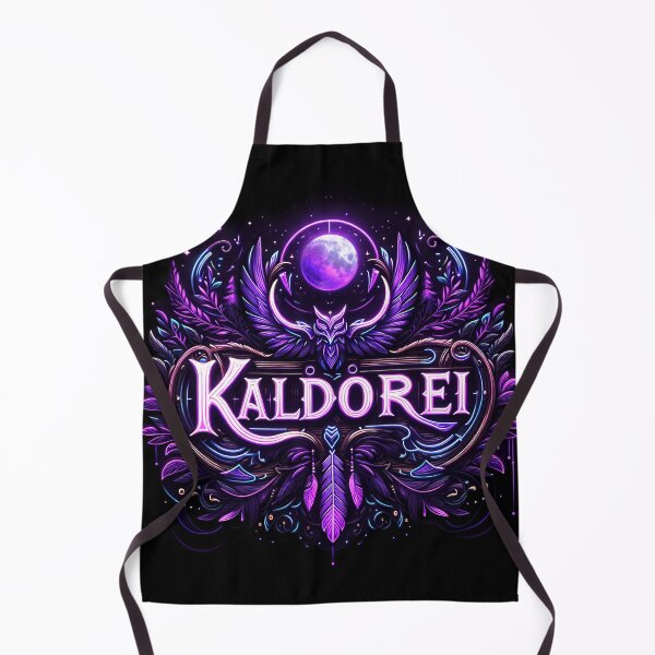 Item preview, Night Elf / Kaldorei World of Warcraft Inspired Neon Crest.  designed and sold by CandyCrab.