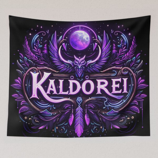 Item preview, Night Elf / Kaldorei World of Warcraft Inspired Neon Crest. designed and sold by CandyCrab.