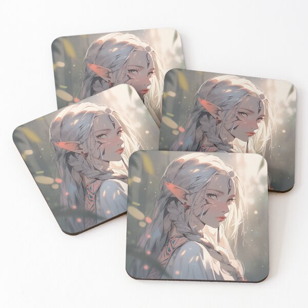 Item preview, Charming Anime Elf Girl designed and sold by ArtsyChaosArt.