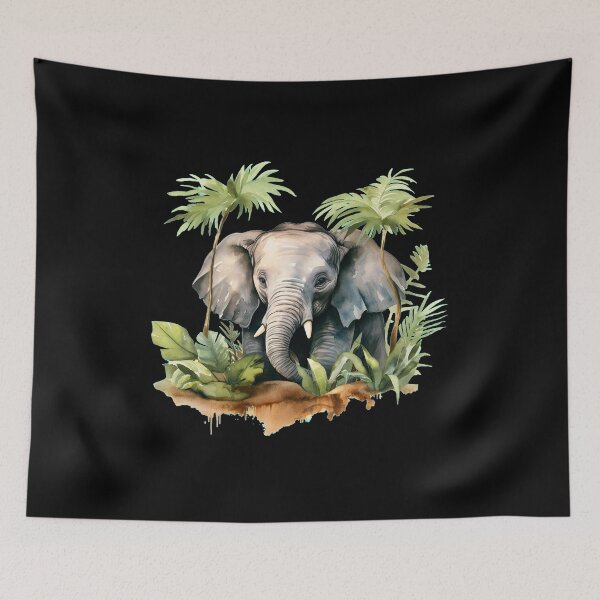Item preview, Tiny Elephant designed and sold by ElephantVibes.