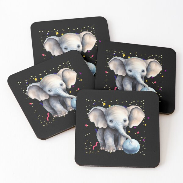 Item preview, Tiny Elephant designed and sold by ElephantVibes.