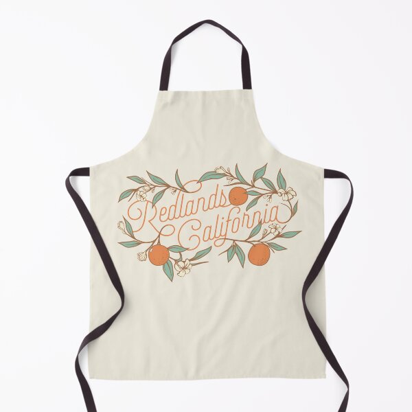 Item preview, Redlands California Orange Blossom Script Vintage designed and sold by GeekInkDesign.