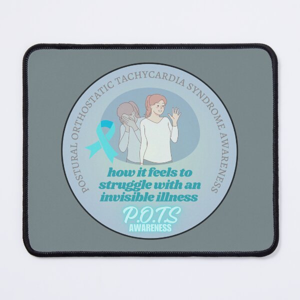 Item preview, Two faced chronic illness - POTS Awareness  designed and sold by blankslategardn.