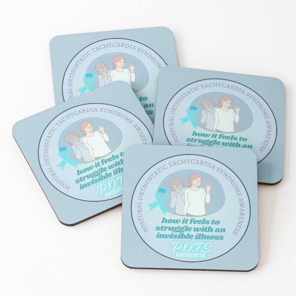 Item preview, Two faced chronic illness - POTS Awareness  designed and sold by blankslategardn.