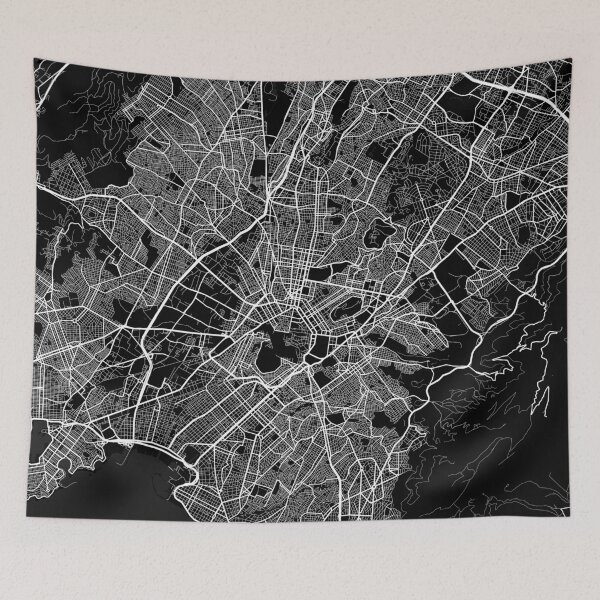 Item preview, Athens City Map of Greece - Full Moon designed and sold by deMAP.