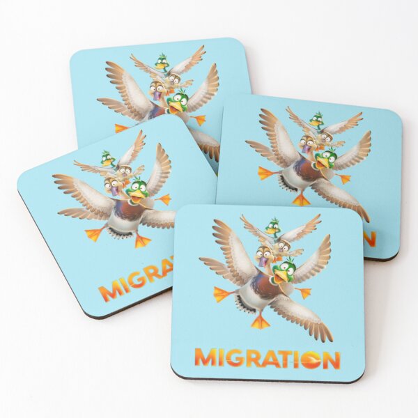 Item preview, Migration Movie Flying Ducks Design  designed and sold by marylovesshrek.
