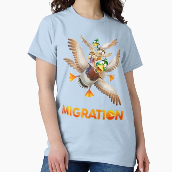Item preview, Migration Movie Flying Ducks Design  designed and sold by marylovesshrek.