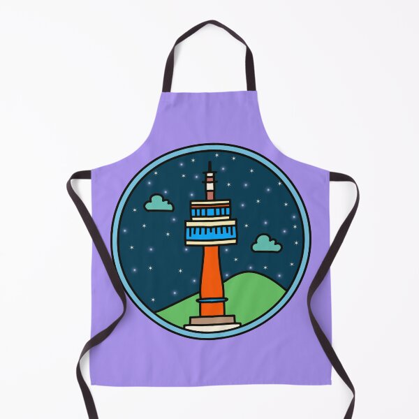 Item preview, Seoul namsan tower designed and sold by Quacktails.
