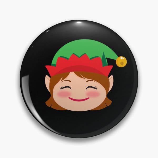 Artikelvorschau, Girl Elf Emoticons Blushing Girl Elf Christmas Elf Emoticon Gear entworfen und verkauft von DynamicDesign.