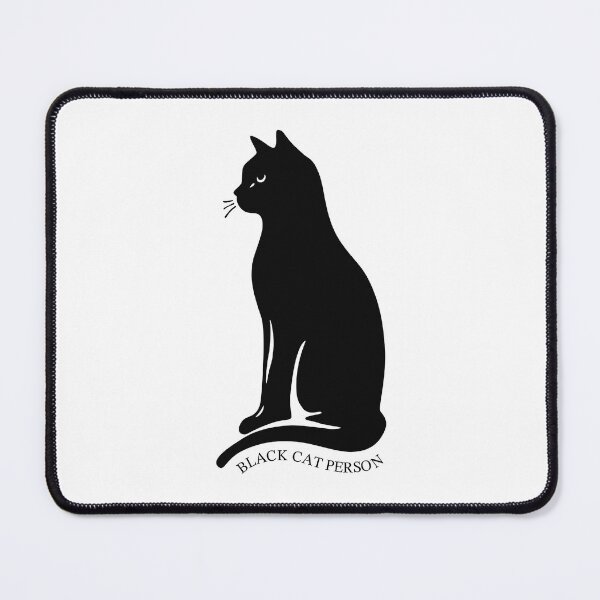 Item preview, Minimalist Black Cat Personality designed and sold by GiovanySketch.