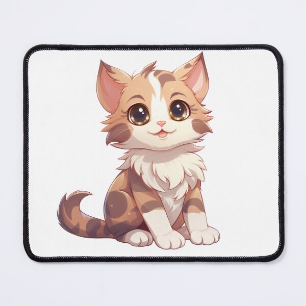 Item preview, brown cute cat designed and sold by Changgey.