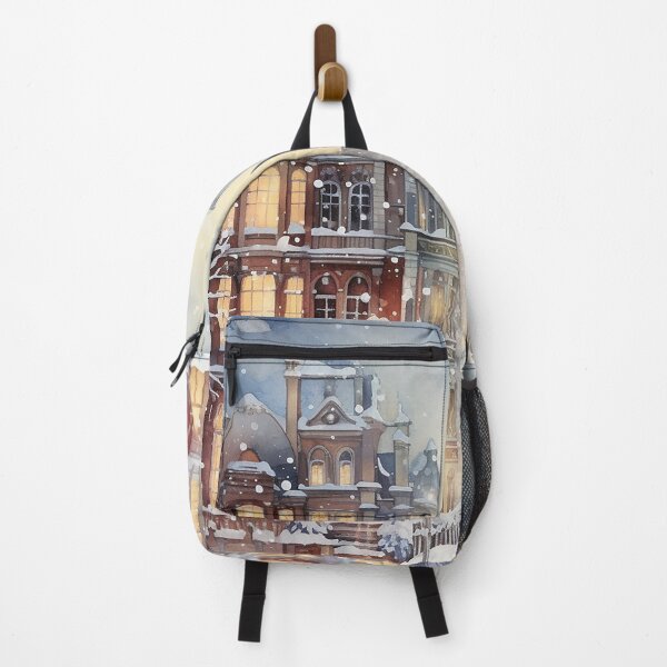 Item preview, Silvion - Christmas cityscape (1/4) designed and sold by sabantha.