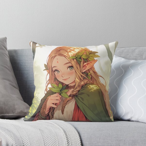 Item preview, Adorable Anime Elf Girl designed and sold by ArtsyChaosArt.