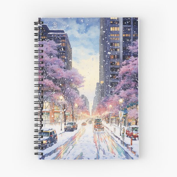 Item preview, Silvion - Christmas cityscape (2/8) designed and sold by sabantha.