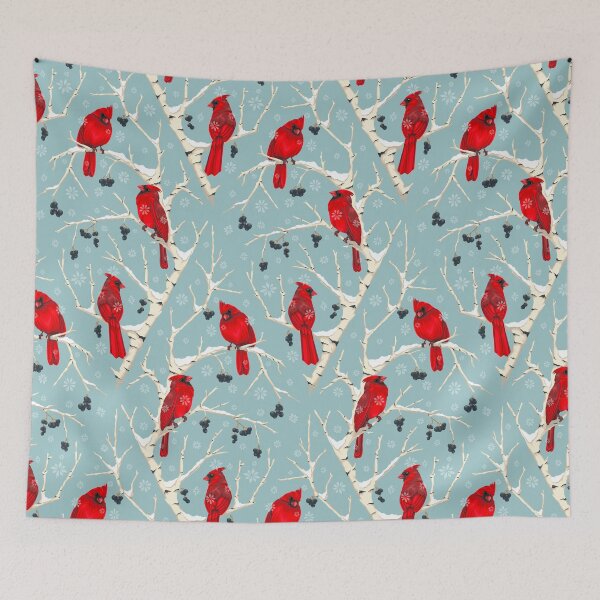 Item preview, Cheeky Cardinals  designed and sold by smoothfoxill.