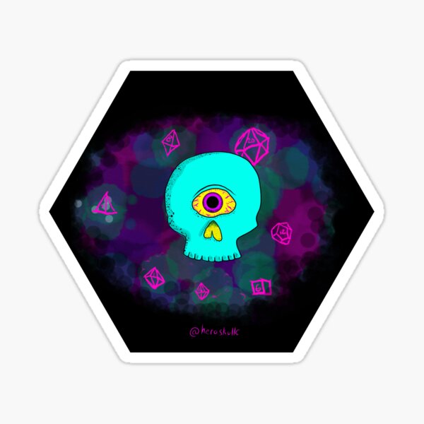 Skullclops Sticker