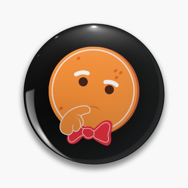 Artikelvorschau, Gingerbread Man Emoticons Thinking Gingerbread Emoticon Gear entworfen und verkauft von DynamicDesign.