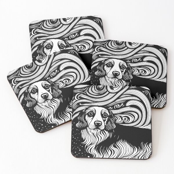 Item preview, Color-me Dogs: Fido at the beach designed and sold by Color-me-swag.