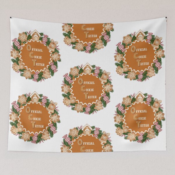 Item preview, Official Cookie Tester Gingerbread Wreath designed and sold by MochaMeli.