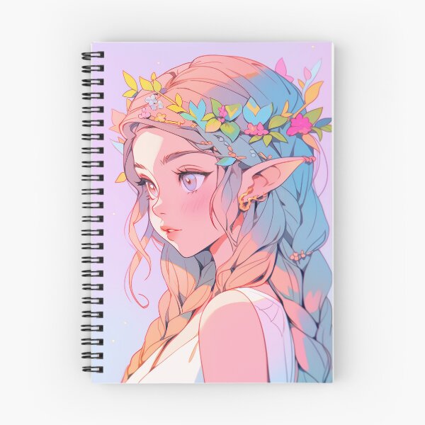 Item preview, Beautiful Anime Elf Girl Character  designed and sold by ArtsyChaosArt.