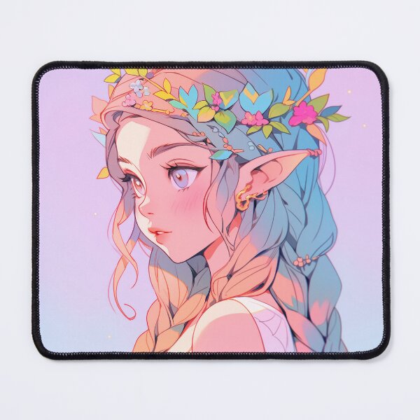 Item preview, Beautiful Anime Elf Girl Character  designed and sold by ArtsyChaosArt.
