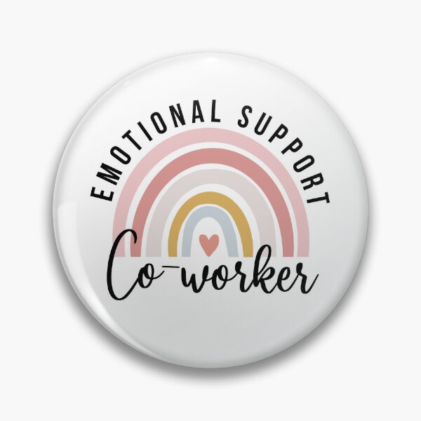 Item preview, Emotional Support Co-Worker Funny  designed and sold by Comfy Creations.