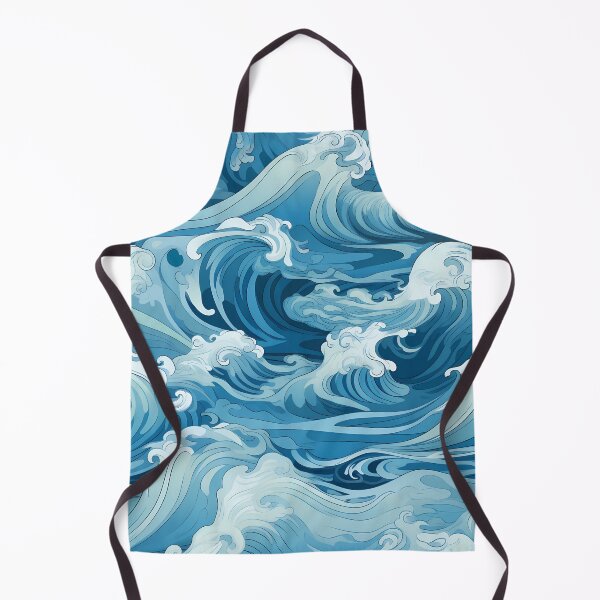 Item preview, Ocean Waves Claymation Inspired Art #1  designed and sold by CareToCanvas.